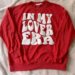 Altar’d State Sweatshirt Lover Era Size M